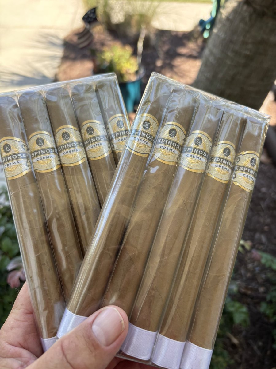 Nothing like smoking your favorite cigar and then getting a delivery from your favorite cigar company!