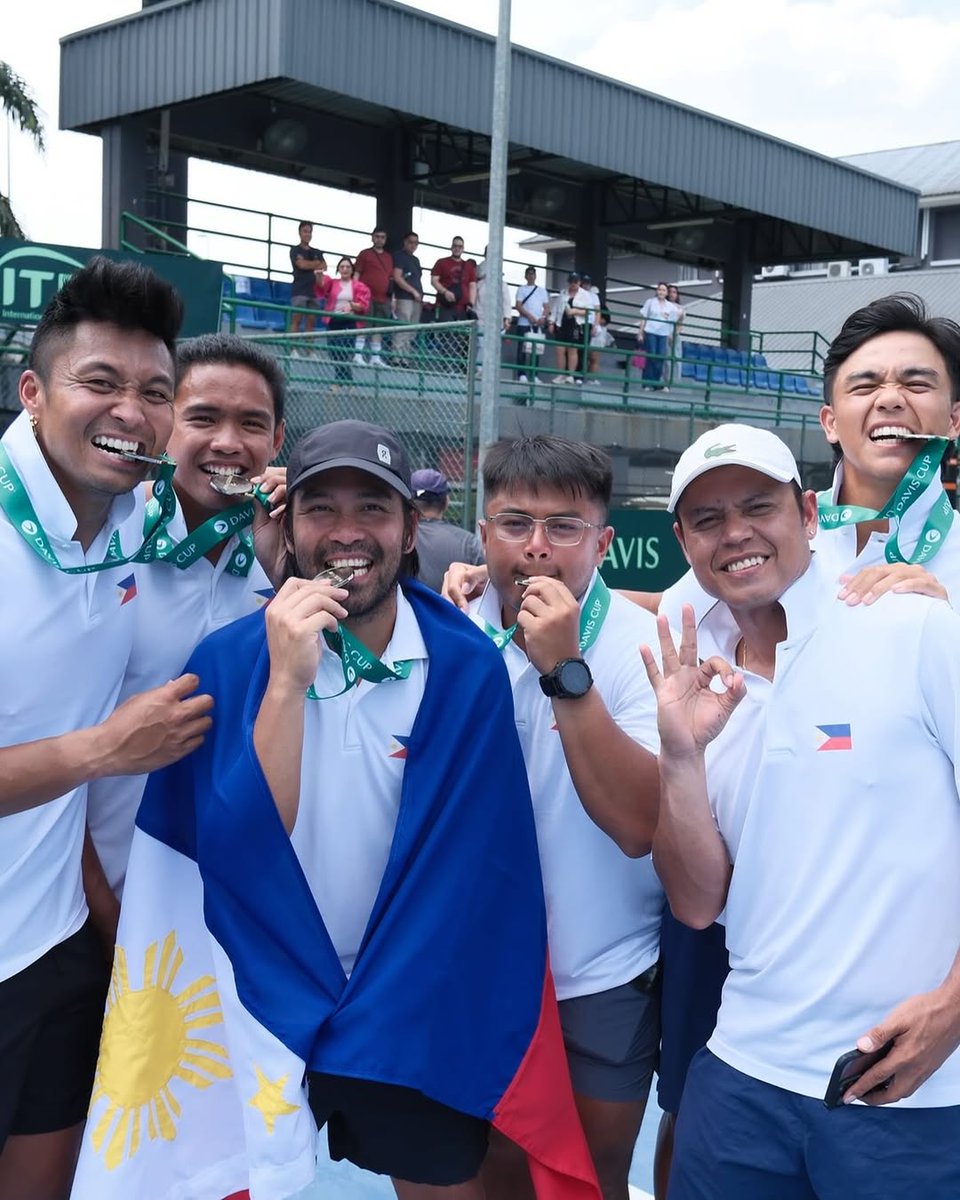 CopaDavis's tweet image. ¡La #CopaDavis no se detiene! 👏
¡Se jugó el Grupo IV de Asia/Oceanía que tuvo como ganadores a Filipinas 🇵🇭 y Malasia 🇲🇾 y lograron el ansiado ascenso! 💯
#DavisCup