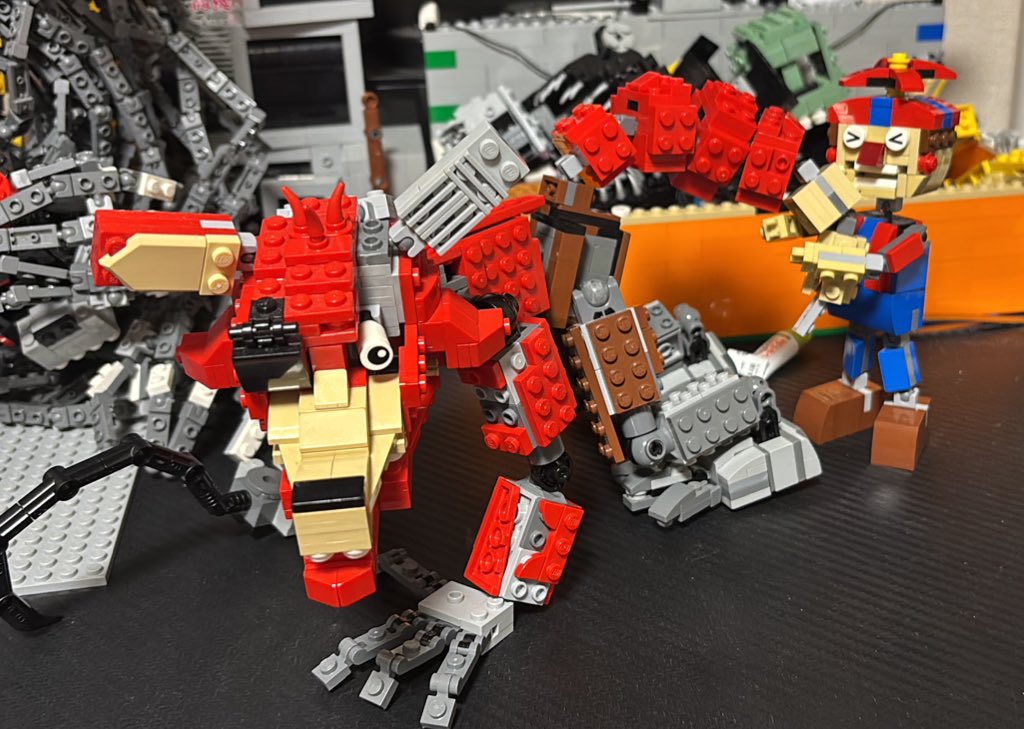 フォクシー君に尻尾をつけました