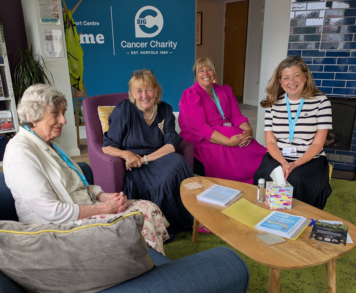 I was completely blown away by my uplifting visit to <a href="/bigctweets/">Big C Cancer Charity</a> #Norwich support centre which is exemplary in every way.  It is more than a testament to the vision of David Moar and fellow founder Clive Bamford. What a place, what a legacy indeed. #Norfolk owes them both so much