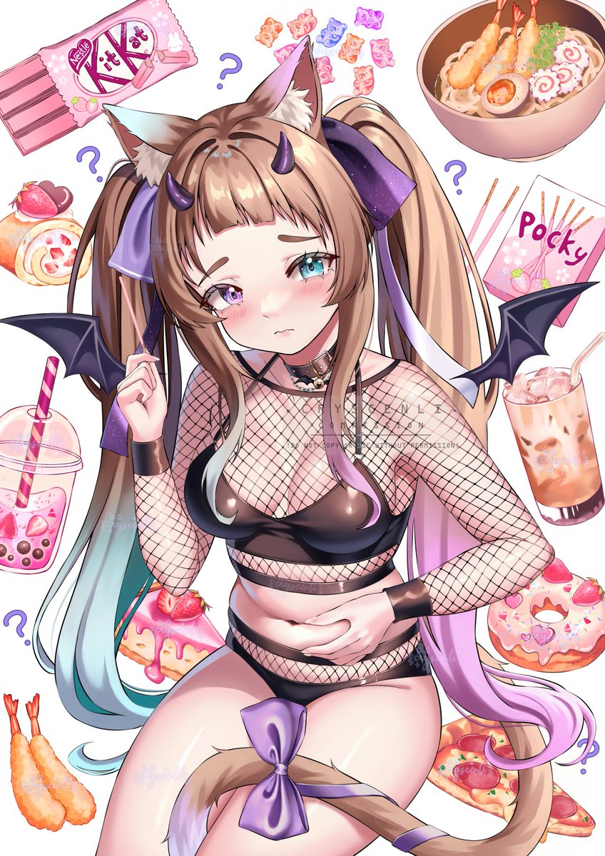 Commission for Yuuki 🖤🩷
#VGenComm