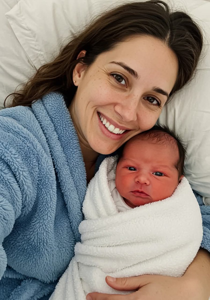 At 3:00am today. I became a Mother! After 10 years of marriage, our first child !🥰Maybe no one will say it, but we want to share this joy anyway.🌹May every person who wishes us well be blessed! 🙏👶💙