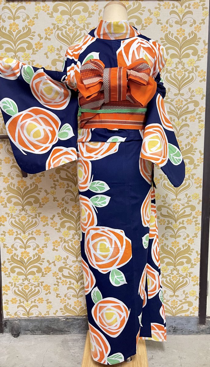 白手すき和紙染 衣装盆 昭和レトロ i9.jpg