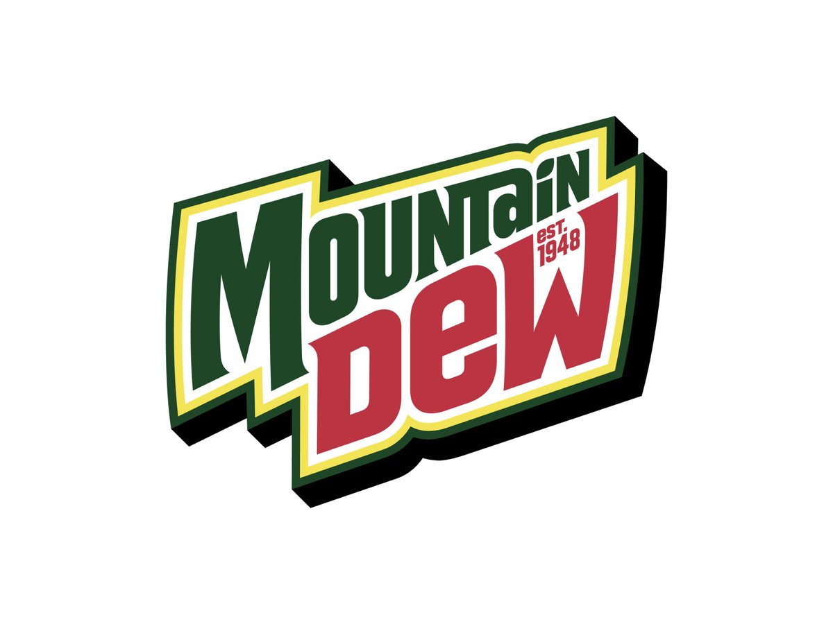 ced_jayy's tweet image. Mountain Dew just revealed their new logo
Taking inspiration from their 1969 identity