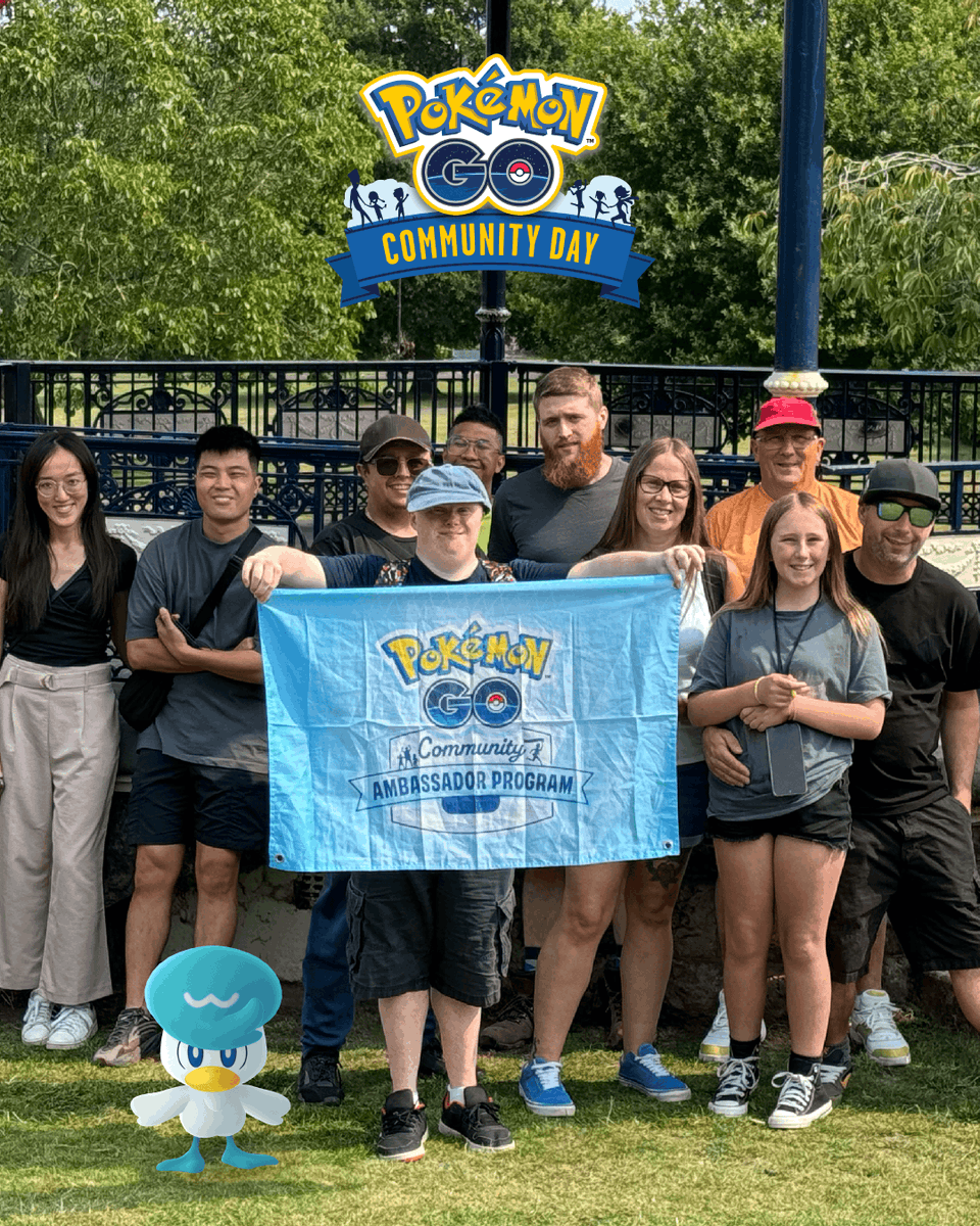 pokemongoappuk's tweet image. Rise and shine, UK Trainers, #PokemonGOCommunityDay featuring Quaxly is almost here! 🇬🇧
Quaxly, the Duckling Pokémon, will be making a splash today between 2- 5PM. 🌊
Check out local meetups via the Campfire app now! 🔥🤝
#PokemonGO #MeetYouOutThere