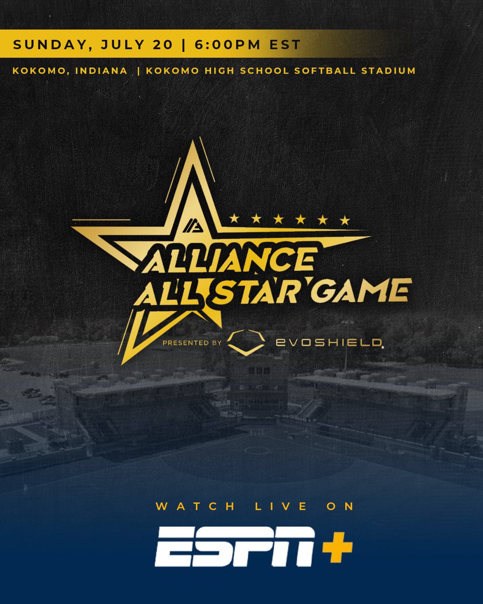 The Alliance Fastpitch (@thealliancefp) on Twitter photo Watch the Alliance All-Star Game LIVE on ESPN+ TODAY at 6:00 PM EST!
👉 Link to Watch: bit.ly/458l6nD
OR type in "Alliance Fastpitch" into the search bar of the ESPN App! Watch the Alliance All-Star Game LIVE on ESPN+ TODAY at 6:00 PM EST!
👉 Link to Watch: bit.ly/458l6nD
OR type in "Alliance Fastpitch" into the search bar of the ESPN App!