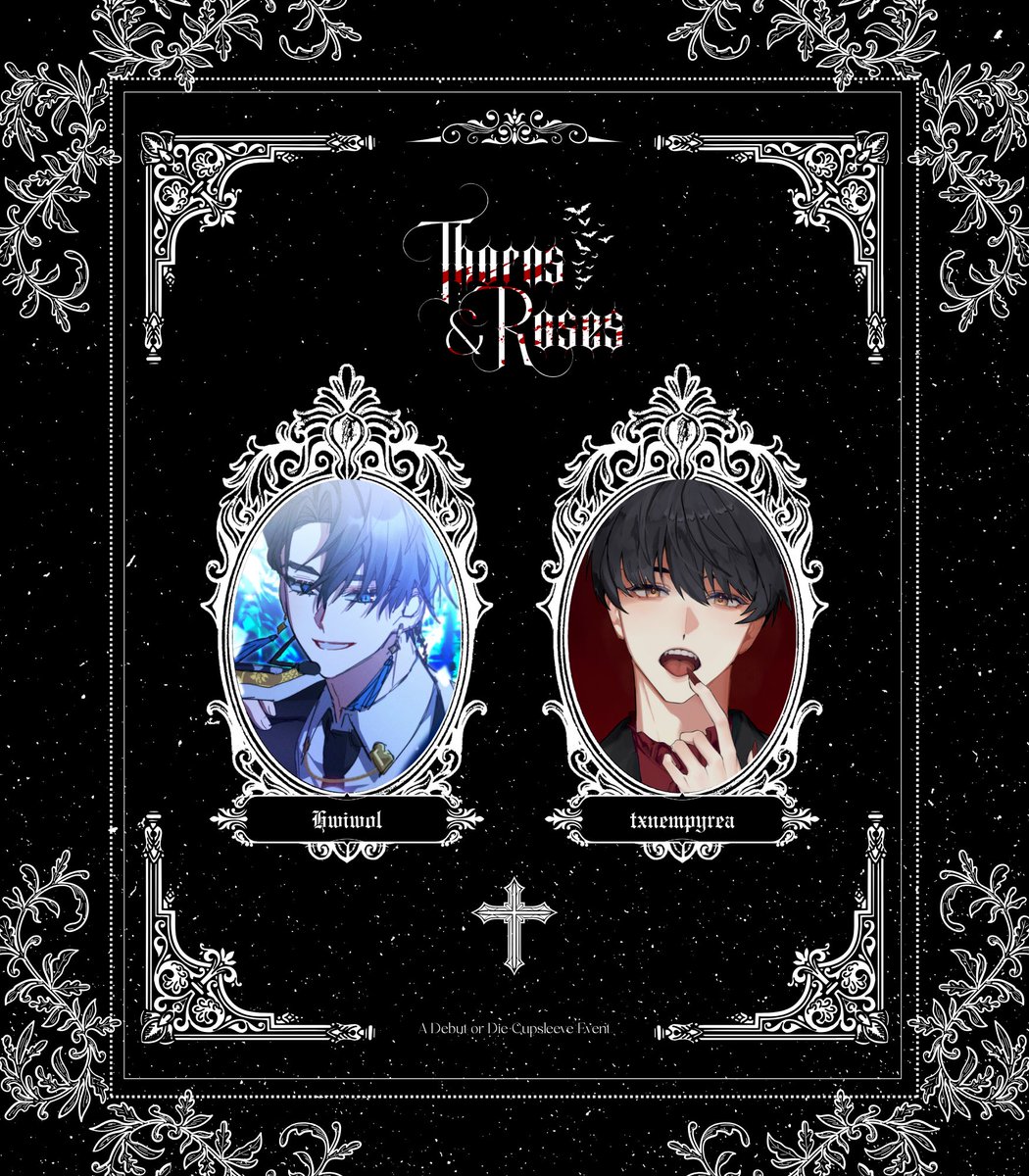 houseoffools's tweet image. 【 Event Artist Announcement 】
Let their names echo through the halls of the undead.
🩸 의범 (@dulkunotaku)
🩸 Temochi (@Wddobio)
🩸 휘월 (@Hwiwol)
🩸 Taixuan (@txnempyrea)
#DMJCSE2025 #DebutOrDieCSE