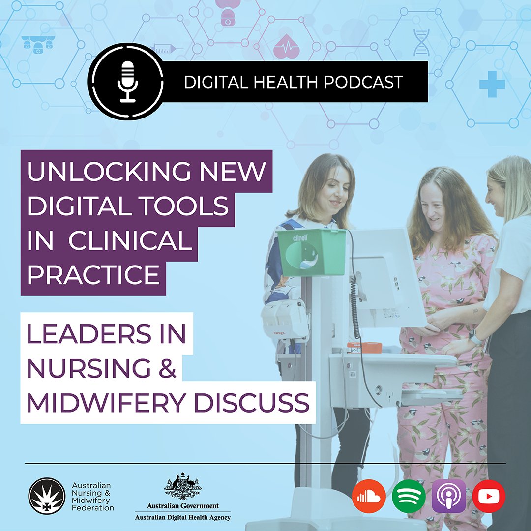 anmf_federal's tweet image. What are your thoughts on using AI in nursing and midwifery practice to benefit our patients?
Our Australian senior nursing and midwifery leaders discuss in the latest podcast.
Read more and find all the links in the ANMJ - bit.ly/46efQ2G