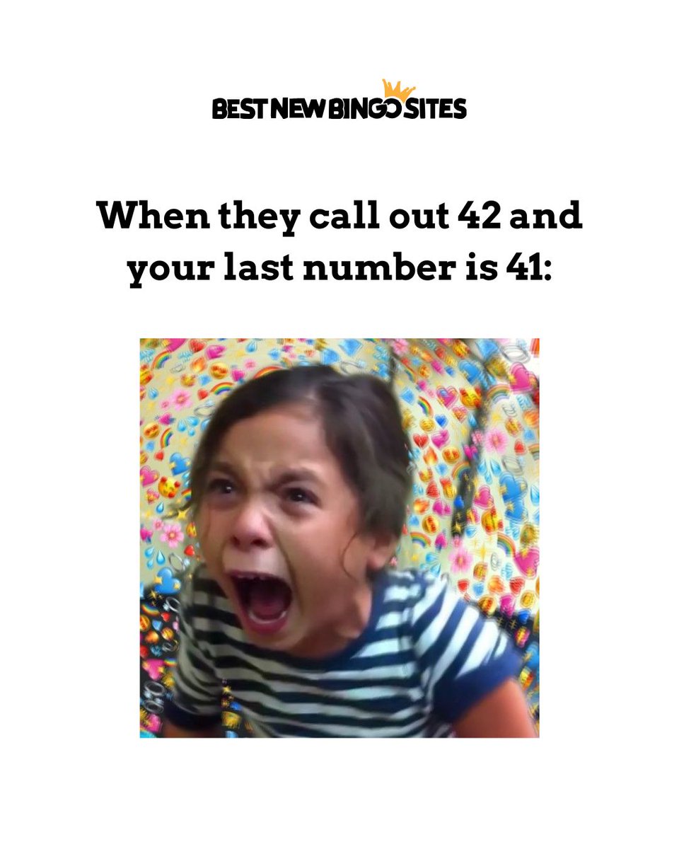 BestNewBingoS's tweet image. The worst feeling 😭 #bingo #meme #relatable #funny #humour