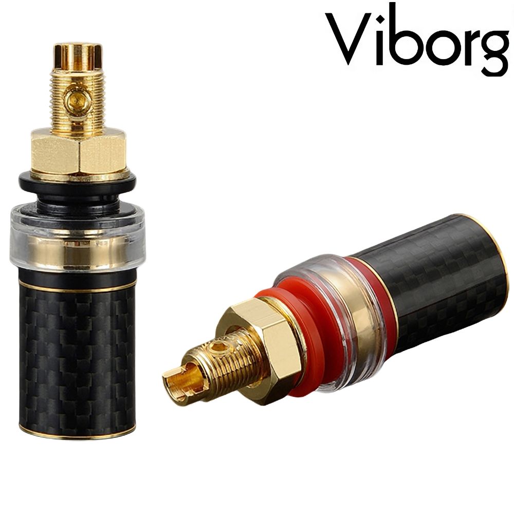 Viborg BP604G Binding post, Carbon fibre, Pure Copper, Gold-plated, 45mm

Viborg's BP604G pure copper, gold-plated binding posts with a carbon-fibre finish housing. This smaller version is suitable for installation in amplifiers. 

buff.ly/4hnIu4T