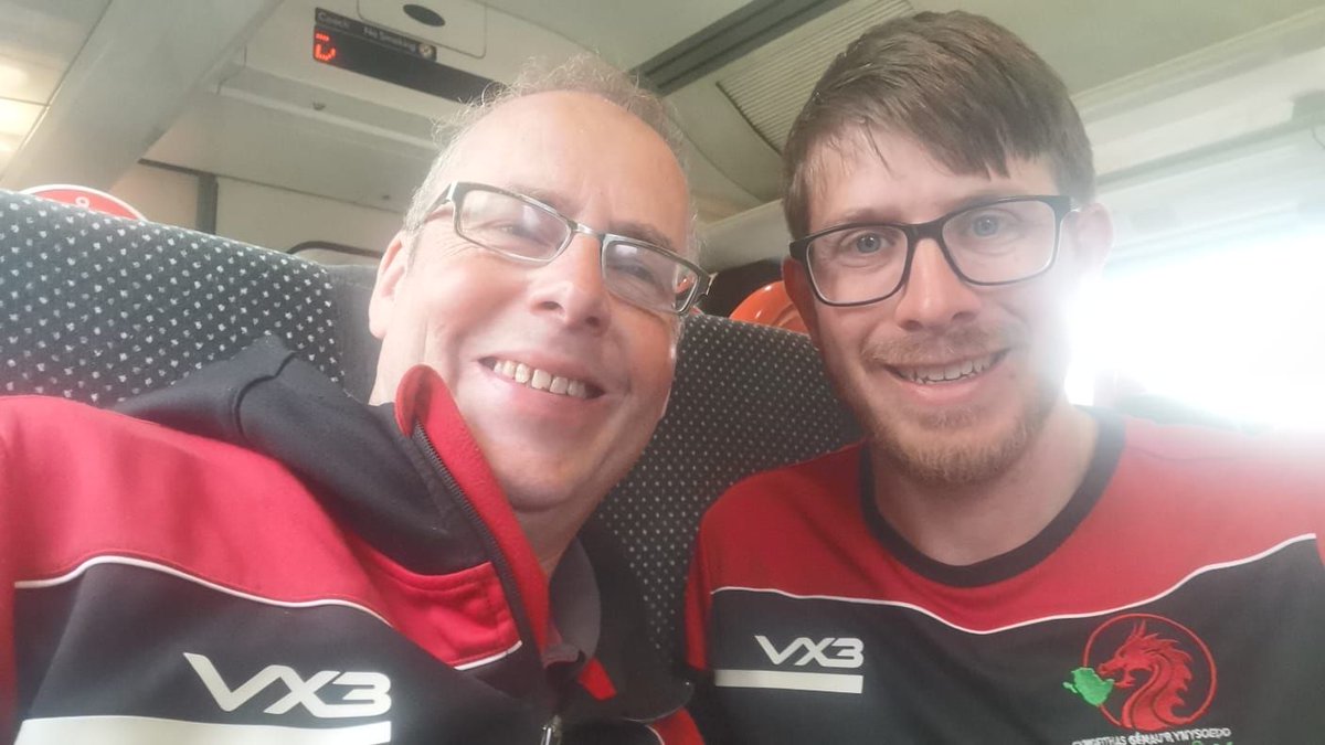 Dave and Rob on train back to London. We didn't take pictures of The closing ceremony with Mr Freebie Mon as he is too valuable to take and lose, someone had tried to buy him the day before! He stayed at camp and had a chip supper and some milk.Pooped lad he was. 🍟🍟🥛🥛⛺⛺💤💤