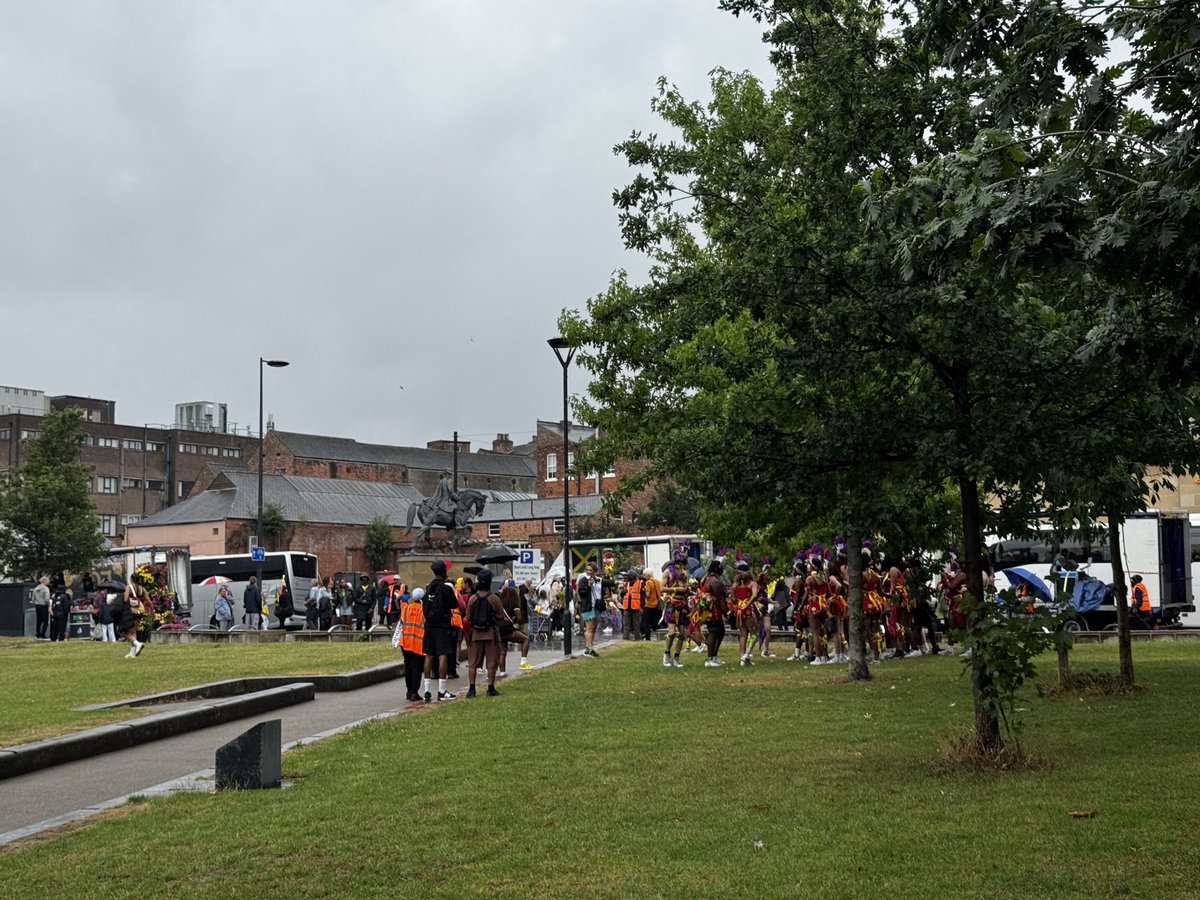 mwansamulenga03's tweet image. Derby Caribbean carnival 50th Anniversary. Troupes getting ready, fabulous❤️❤️ @hill_karenhill3 @emmakimber1979 @UHDBTrust