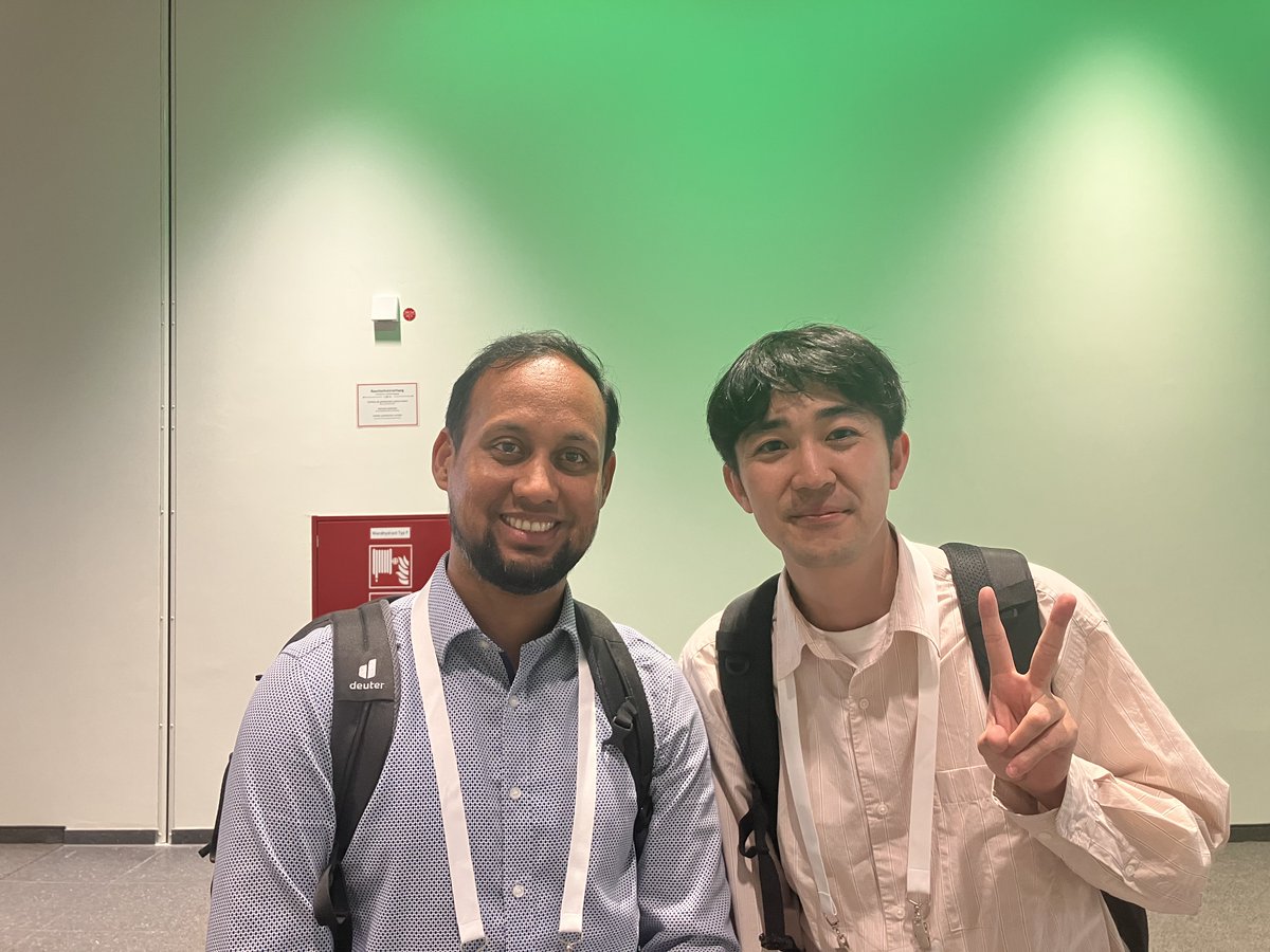 AsukeSoichiro's tweet image. Reunited with @ullah_chhana after 8 years! #TSLSummerschool #ISMPMI2025 @TheSainsburyLab