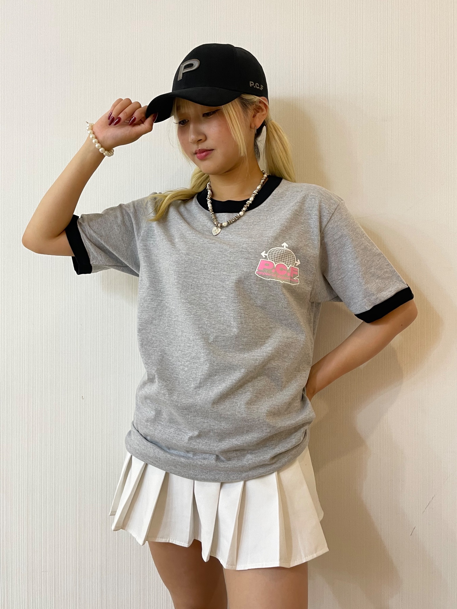 P.C.F アパレル　アパデパ　 FES SS RINGER TEE P.C.F アパレル アパデパ FES SS RINGER TEE - メルカリ