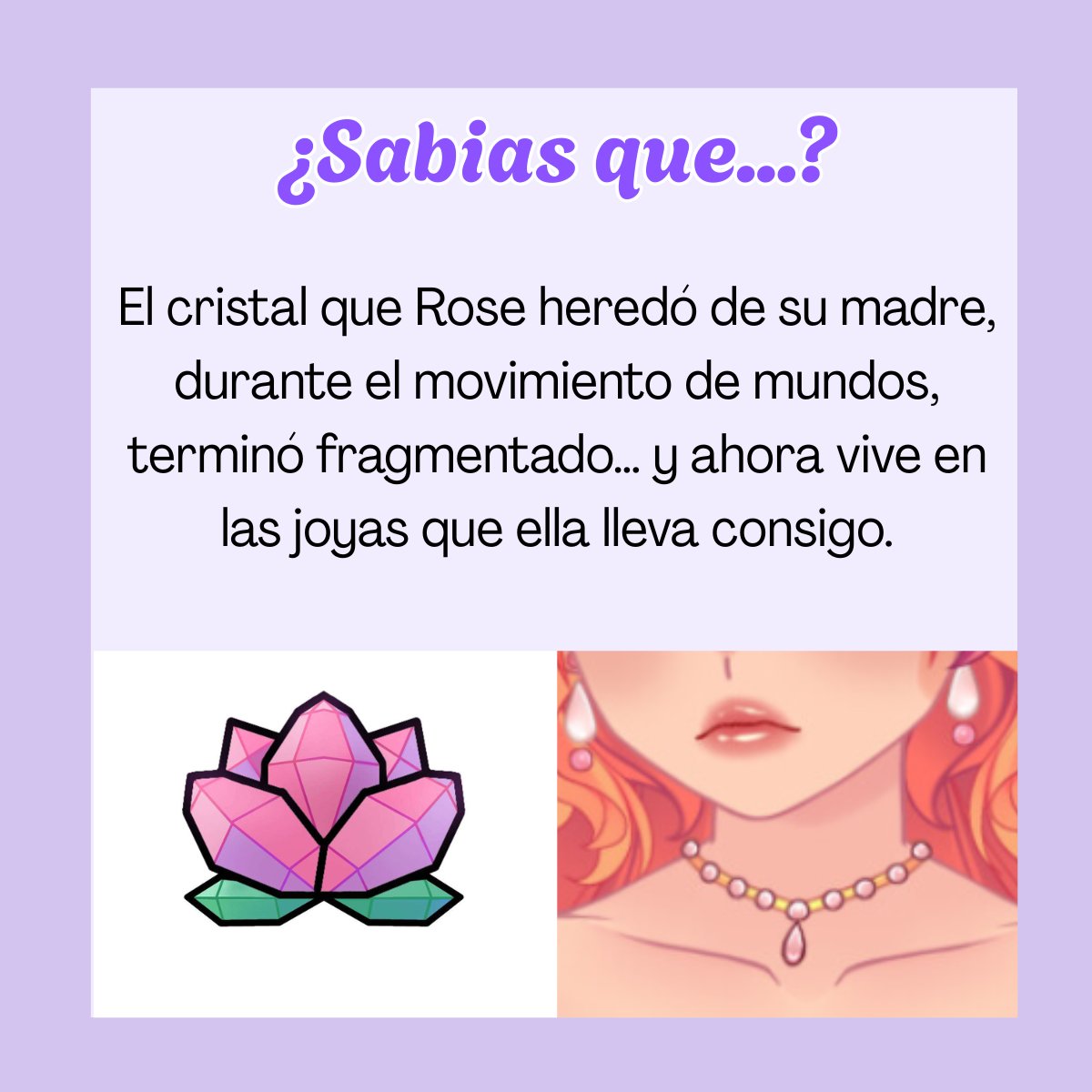 RoseLoxy_'s tweet image. 🌸✨ ¿Les gustaría que contáramos más cosas del lore en este formato? 🧙♀️📖
¡Me encanta compartir pedacitos del mundo mágico que me rodea! 💖🔮