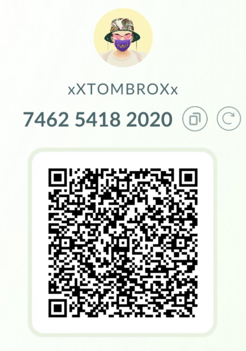 ThomasReed2002's tweet photo. @PokemonGoApp @Junichi_Masuda Add me and my second account on #PokemonGO 

Main account - 7462 5418 2020
Second account - 9960 0177 1126

#PokemonGOfriends 
#PokemonGOfriend 
#PokemonGoRaid
#pokemongotrainercode https://t.co/DxSyyP2pow