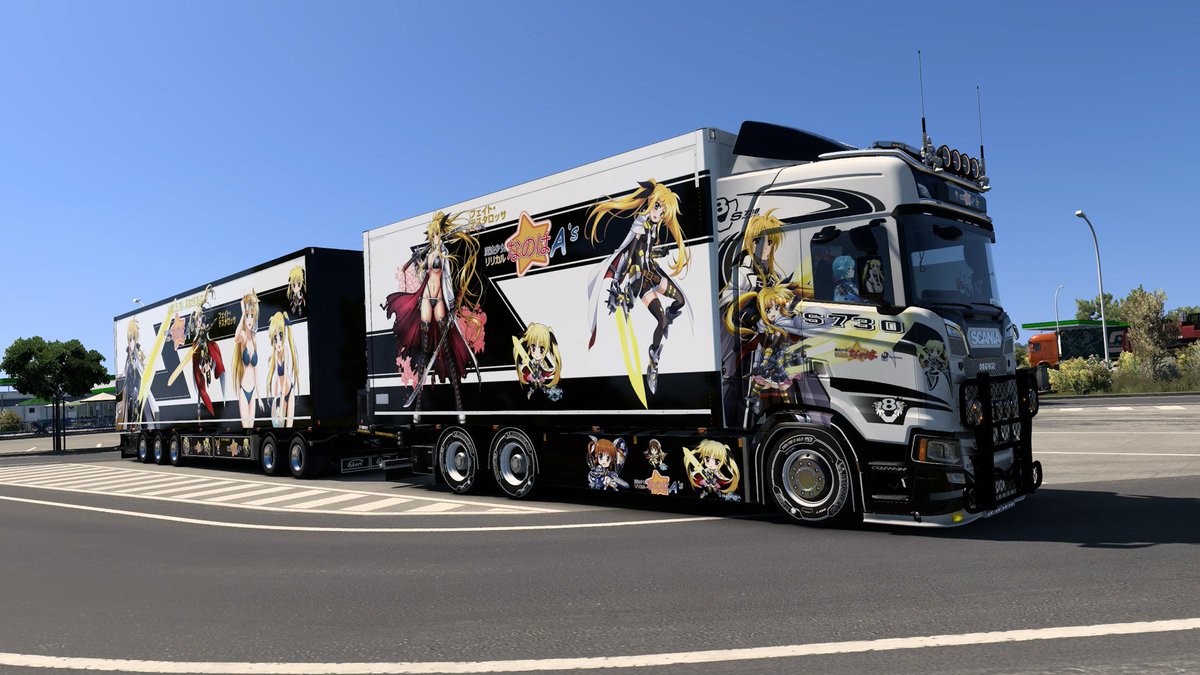 魔法少女奈葉痛車
#魔法少女リリカルなのは  #nanoha