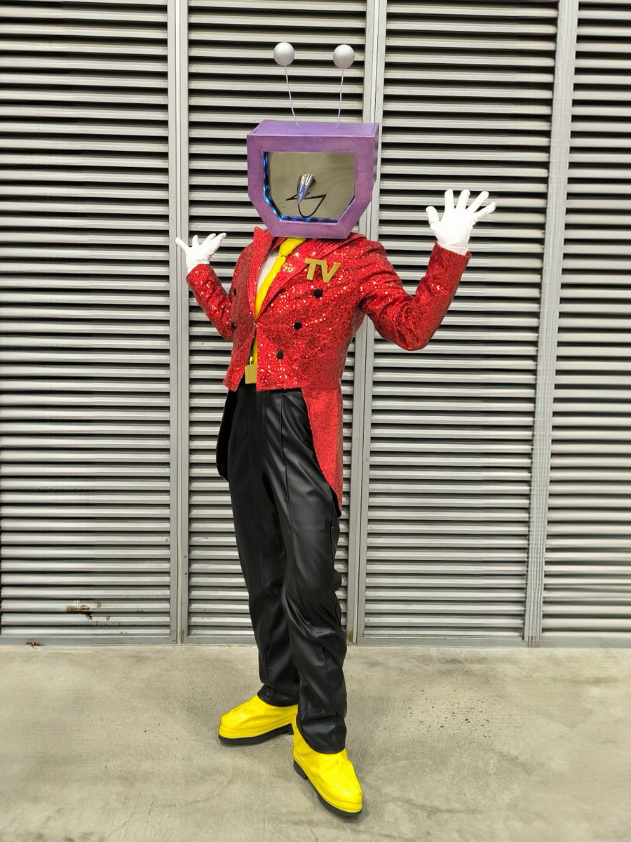 96wdl_ronpa's tweet photo. ⚠️コスプレ/速報
動作テストを兼ねて地元イベントに一瞬だけ参加してきました!!
It's TV time !
デルタルーン/Mr.テナ
#kacho #kachou https://t.co/l9478NOKjf