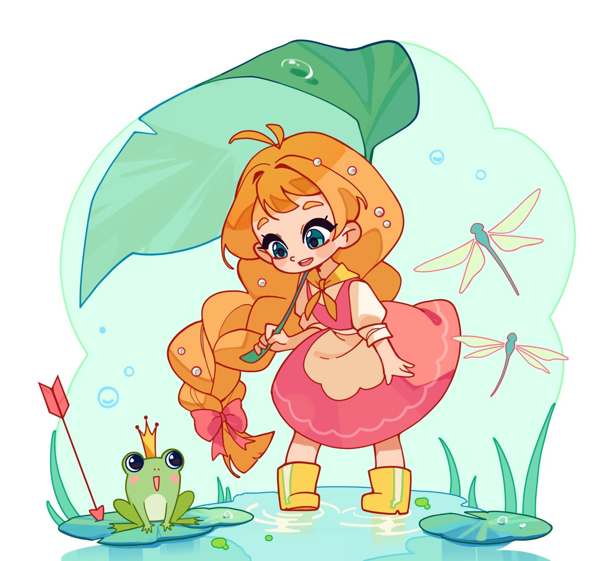 Elf_EXAR's tweet image. Sometimes I draw small illustrations for a project with friends 🐸
Some of my favorites