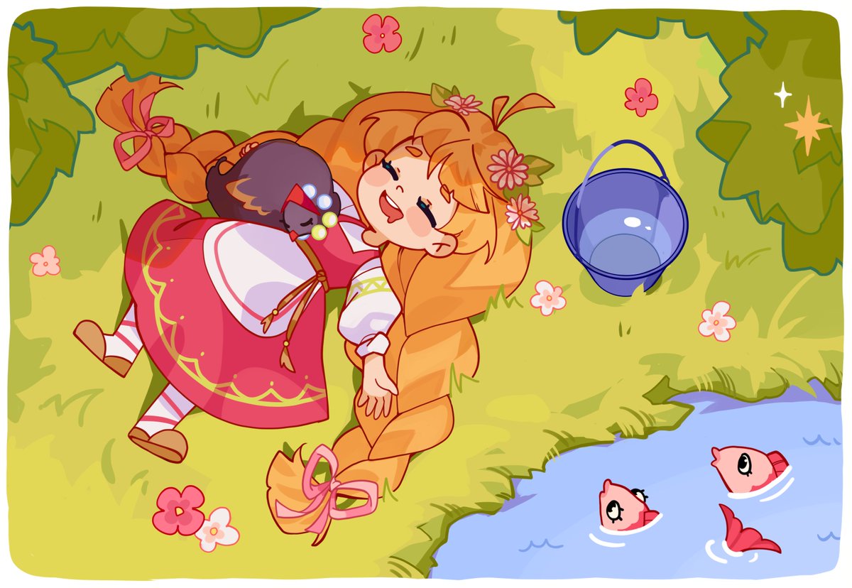 Elf_EXAR's tweet image. Sometimes I draw small illustrations for a project with friends 🐸
Some of my favorites