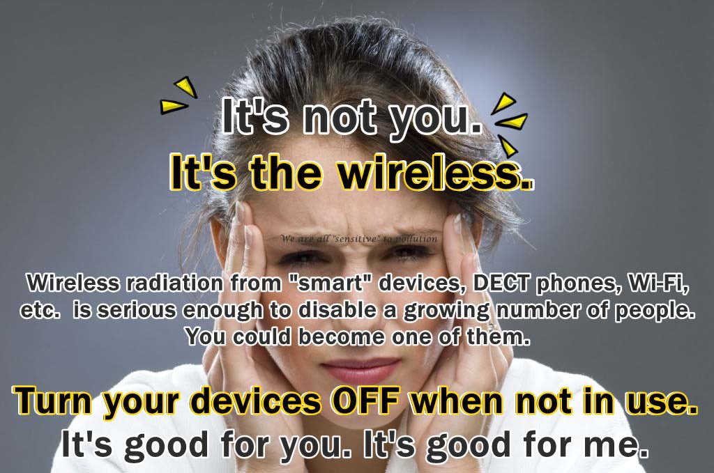 EMFRebel's tweet image. The #migraine epidemic is worse than ever.
Wi-Fi radiation is worse than ever.
This is not a coincidence.
Switch your laptop to Airplane Mode while working offline, and sit away from your router. Or best of all, replace it with a cable.
#5G #ParentingTips #FitnessTips #EHS…
