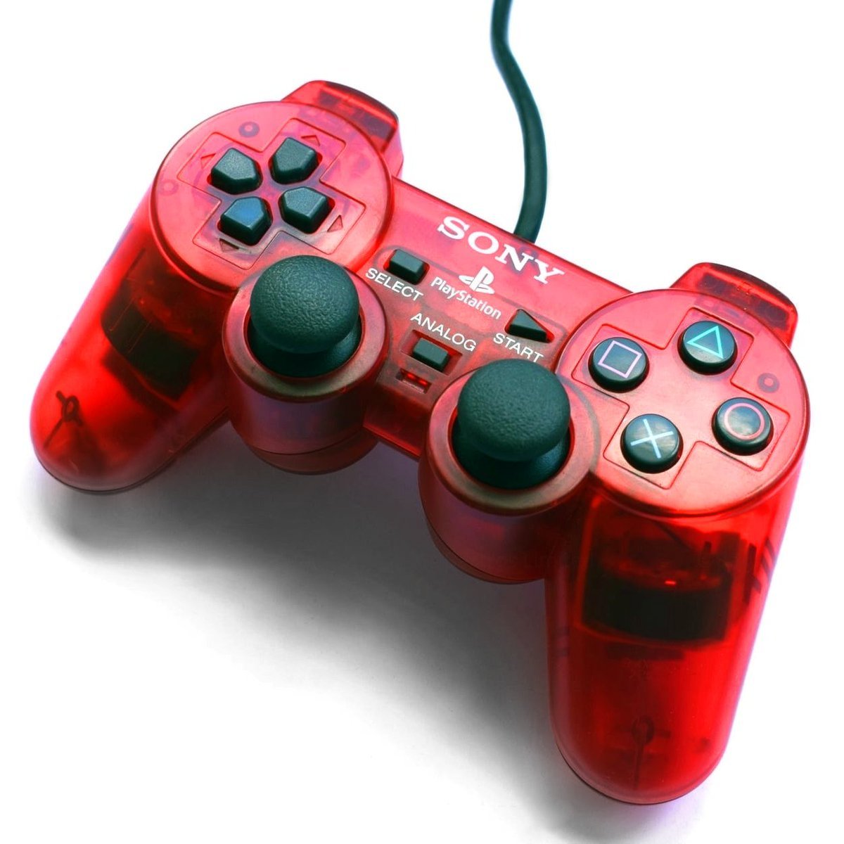 ObsoleteSony's tweet image. In 2002, Sony released a color variant of the PS2 DualShock 2 Controller, known as Crimson Red.