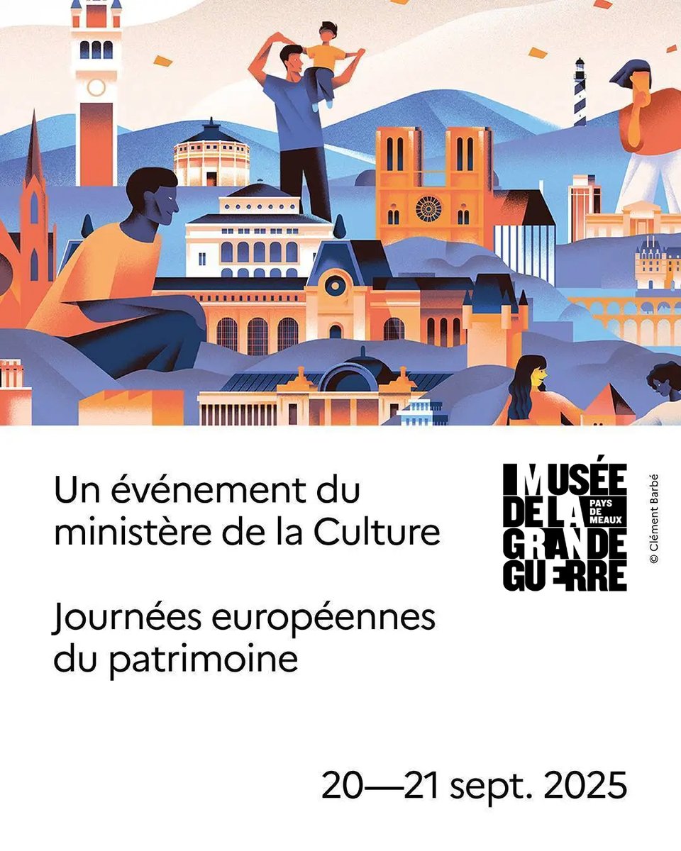 📅 J-2 mois avant les Journées européennes du patrimoine 👀 les 20 et 21 septembre qui aborderont le patrimoine architectural.
L’occasion pour le musée de mettre en valeur non seulement son architecture particulière mais également la tranchée.
bit.ly/JEPMgg?utm_sou…