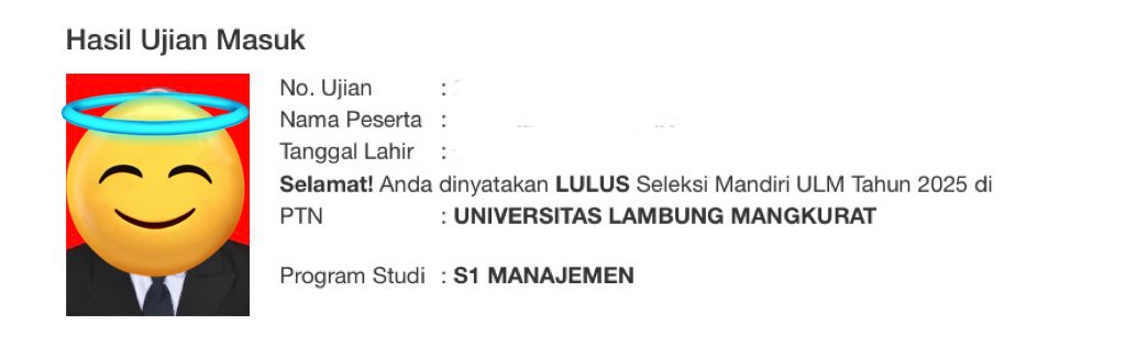 Alhamdulillah ya Allah akhirnya bisa masuk ptn+prodi impian jadi anak manajemen😭😭🤲🤲