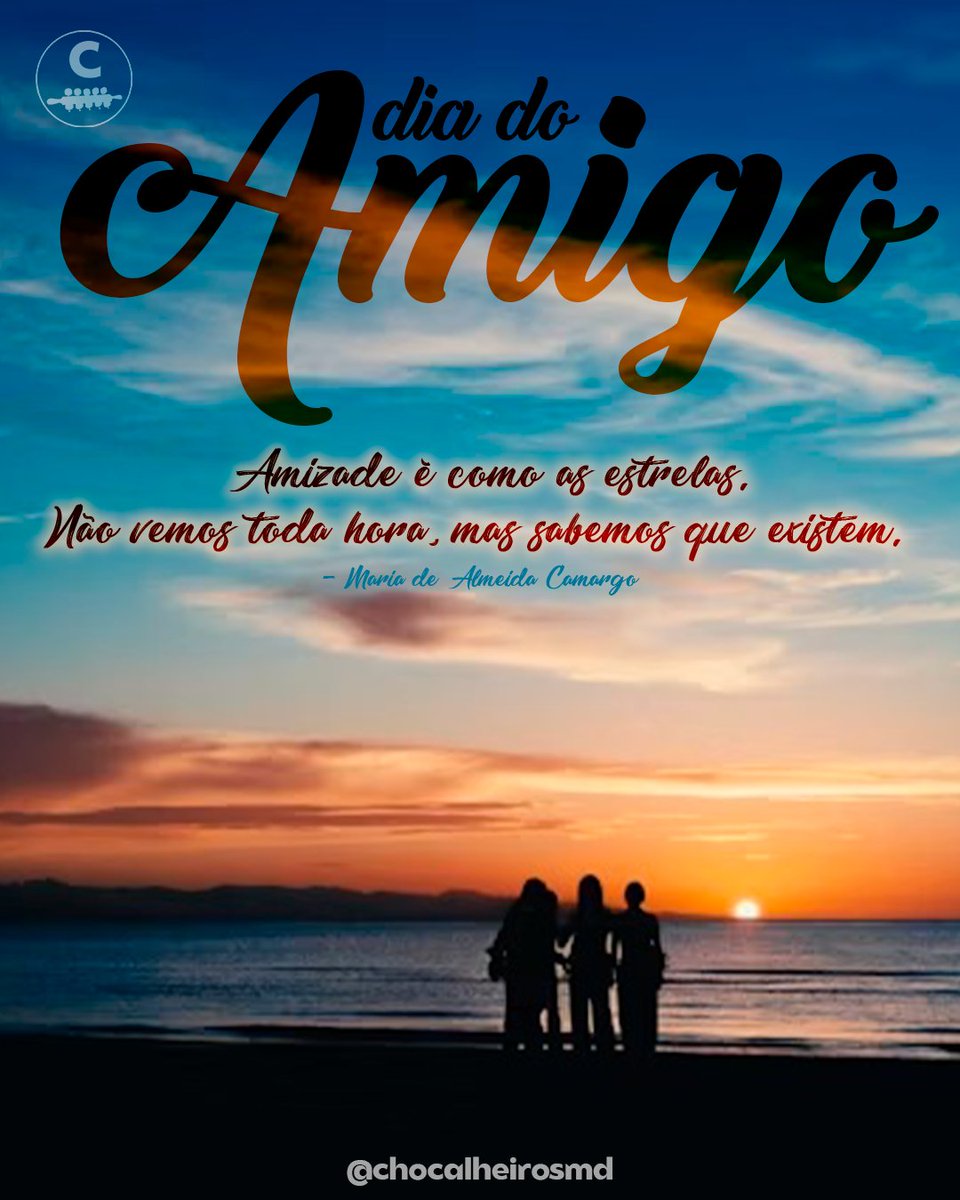 chocalheirosmd's tweet photo. DIA DO AMIGO! 🤝🏻

Viver sem amigos, é como morar em um Deserto sem Oásis.

Já manda para aquele seu amigo fiel!!

#socialmedia #chocalheirosdesigner #designergráfico #mídiassociais #xart #photoshop #20dejulho #diadoamigo #amigos #amizade #melhoresamigos #amigosparasempre #conexão https://t.co/eMfDo7D49k