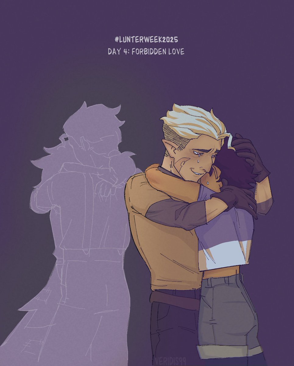 #LunterWeek2025 Day 4: Forbidden Love

Lunter is never beating the Caleb/Evelyn parallel allegations.