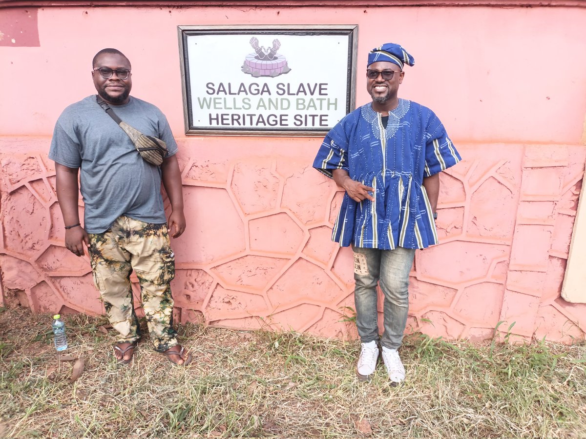 MystiqMike's tweet image. With Gilbert Aggrey-Deputy Chief Executive Officer (Marketing and Special Duties) at the Ghana Tourism Authority commemorating Panafest and Emancipation Day at the Salaga Slave Wells and Heritage Site
#blakkpeppertours #salagaslaveheritagesite #salagaslavewells @blakkpeppernews