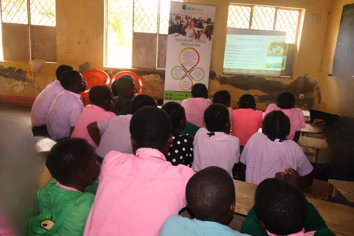 EACHRights's tweet image. With OXFAM's support via the #ReadingRocket Project, we trained teachers and learners at Mwaeba Primary (Ganze, Kilifi) on climate change, set up an Eco-Justice Club and  garden, and sponsored 4 learners with uniforms, books &amp;amp; fees to boost inclusive education.