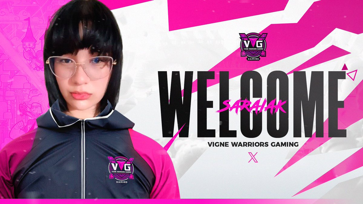 VWGLeague's tweet photo. A new female player joins our NALATAM roster 🇻🇪🔥
Skilled and determined, she’s ready to make her mark.
Please welcome Saraiak! 💖👑

#ClashRoyaleEsports #VigneWarriorsG #NALATAM #GirlPower https://t.co/viUYngPuta