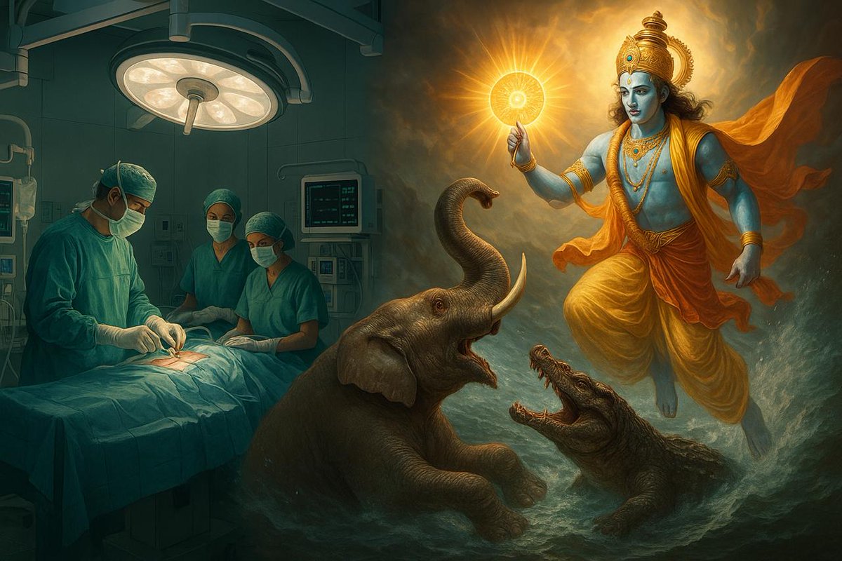 praheart's tweet photo. My heart was the elephant. The blockage—the crocodile. You didn’t just treat me—you rescued me.
At midnight, you arrived—quietly, decisively. Gratitude isn’t enough, Dr. Pramod. For me, it was a great save.
#CathLabChronicles #EverydayHero #GajendraMoksha #DrPramodKumar https://t.co/f8th06LDXy
