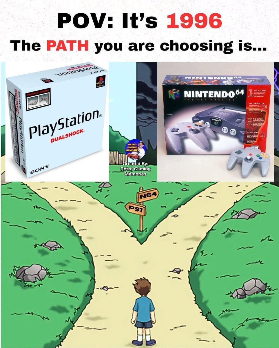 sir_top_and_hat's tweet image. I was #Nintendo, what about you ?
#GamersUnite #fun #GamerLife #games #fun #retro #games #playstation #nintendo