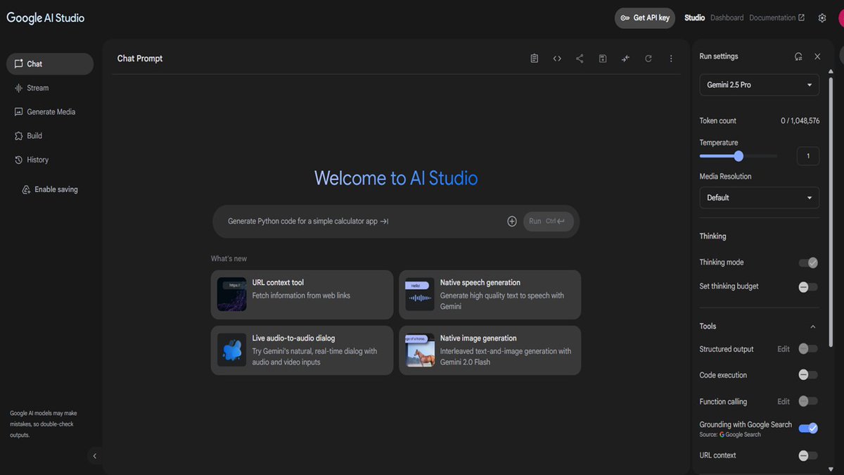 Takashi_Maruoka's tweet photo. 最近 #Google_AI_Studio を使ってるんですが、AIがこれからの若者の人格形成にあたえる影響が心配になって、#Gemini に問合せしたら、逆に質問された！ https://t.co/YulWLPn9GY