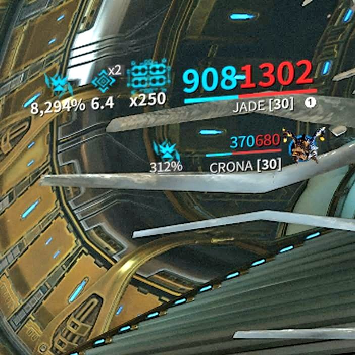 #Warframe JADEの2番武器バフがおかしいのですが　8294%ってなんですか?