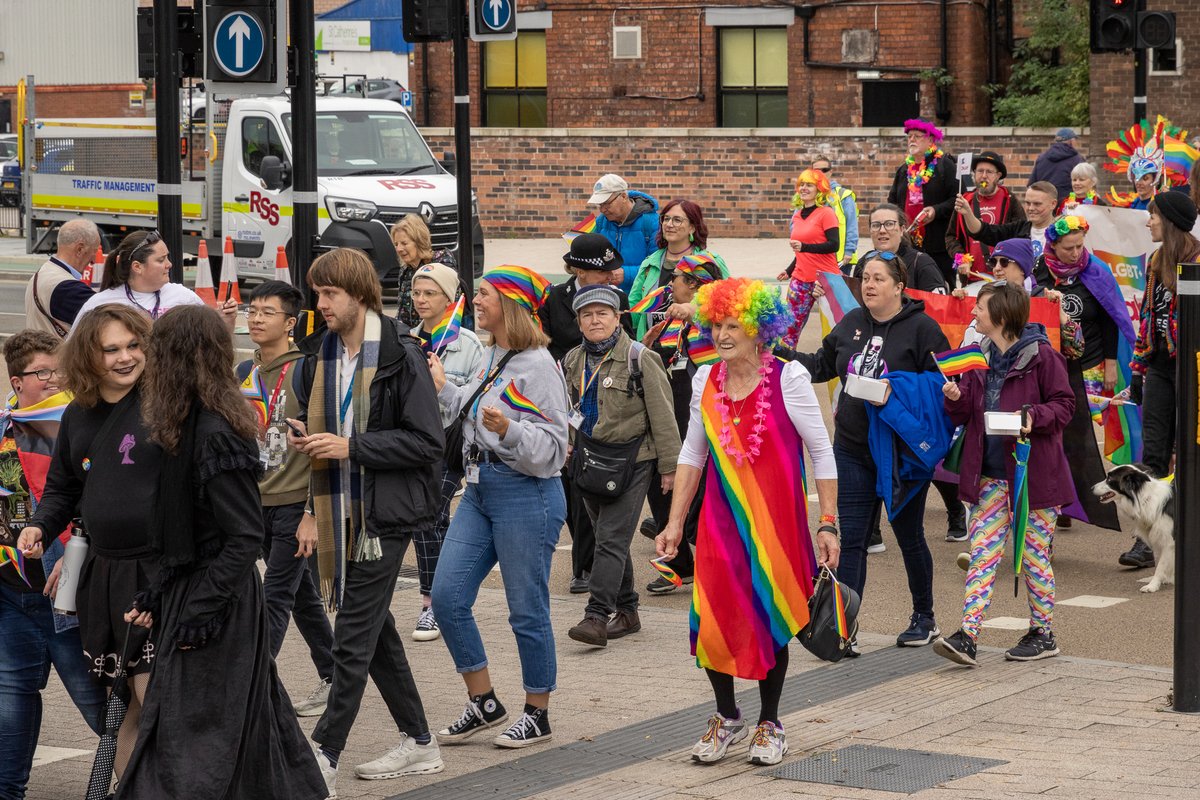 visitpreston's tweet image. π³οΈβπ Preston Pride returns this weekend on the Flag Market on Saturday, 27 September.
β€οΈ Everyone is welcome as the city celebrates Preston's LGBTQIA+ communities with live music, guest appearances, and a variety of information stands and stalls!
π· Karen Browne