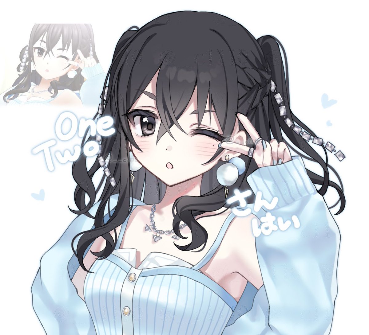 __c1110's tweet image. メルティ・スノーギフト砂塚あきらちゃん♡
