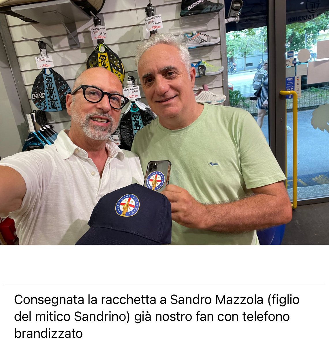 ICMadunina's tweet image. Eugenio, il nostro Presidente, ha ragione di essere orgoglioso. Il figlio di Sandro Mazzola è un nostro Socio! 🖤💙
Buona Domenica!