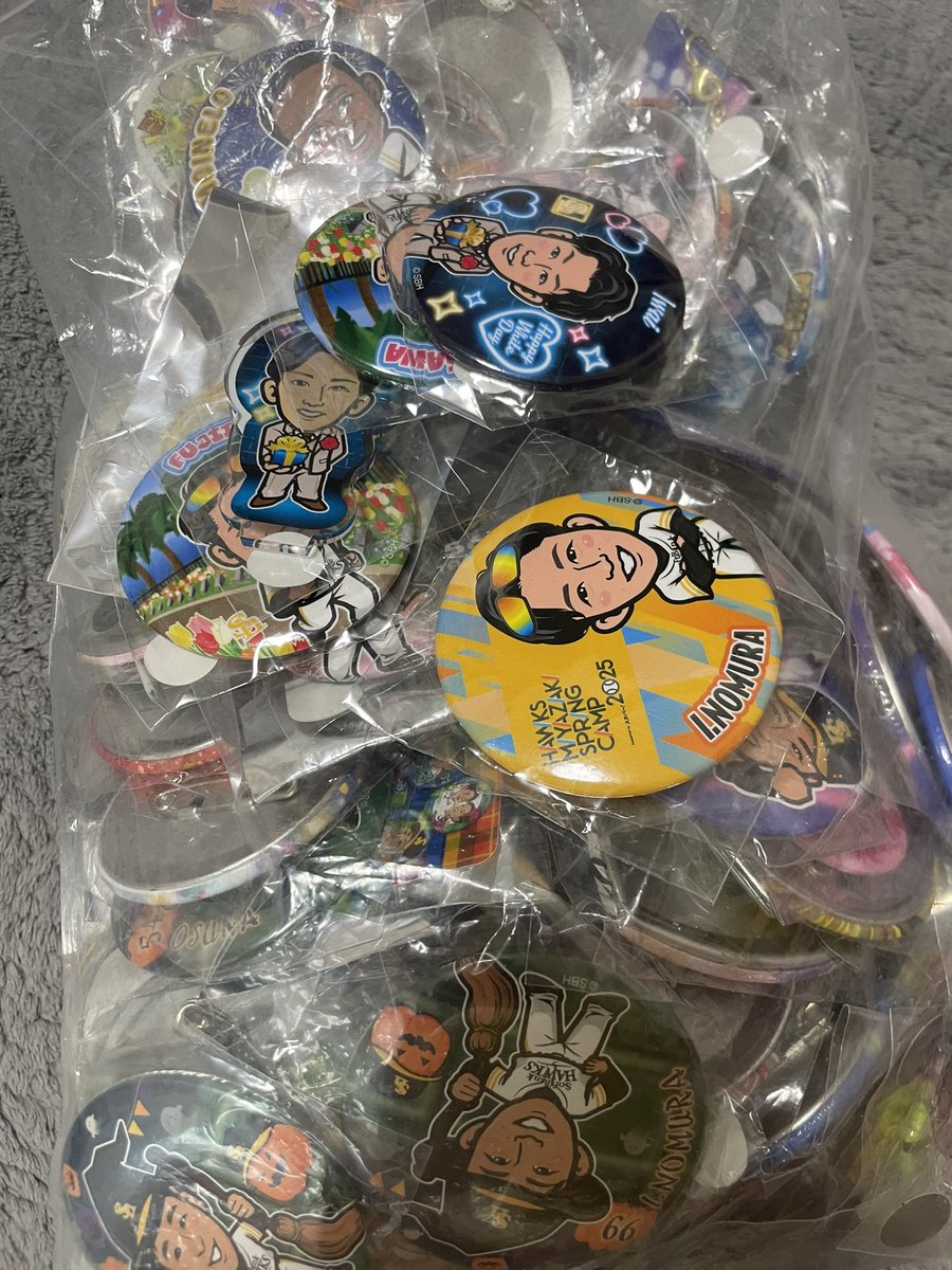 昔のしかないですがお譲り先を探してます！
24.50はありません！
定価以下でも可能(定価もあり)
郵送になります！
お気軽にリプください😊

#若鷹ガチャ