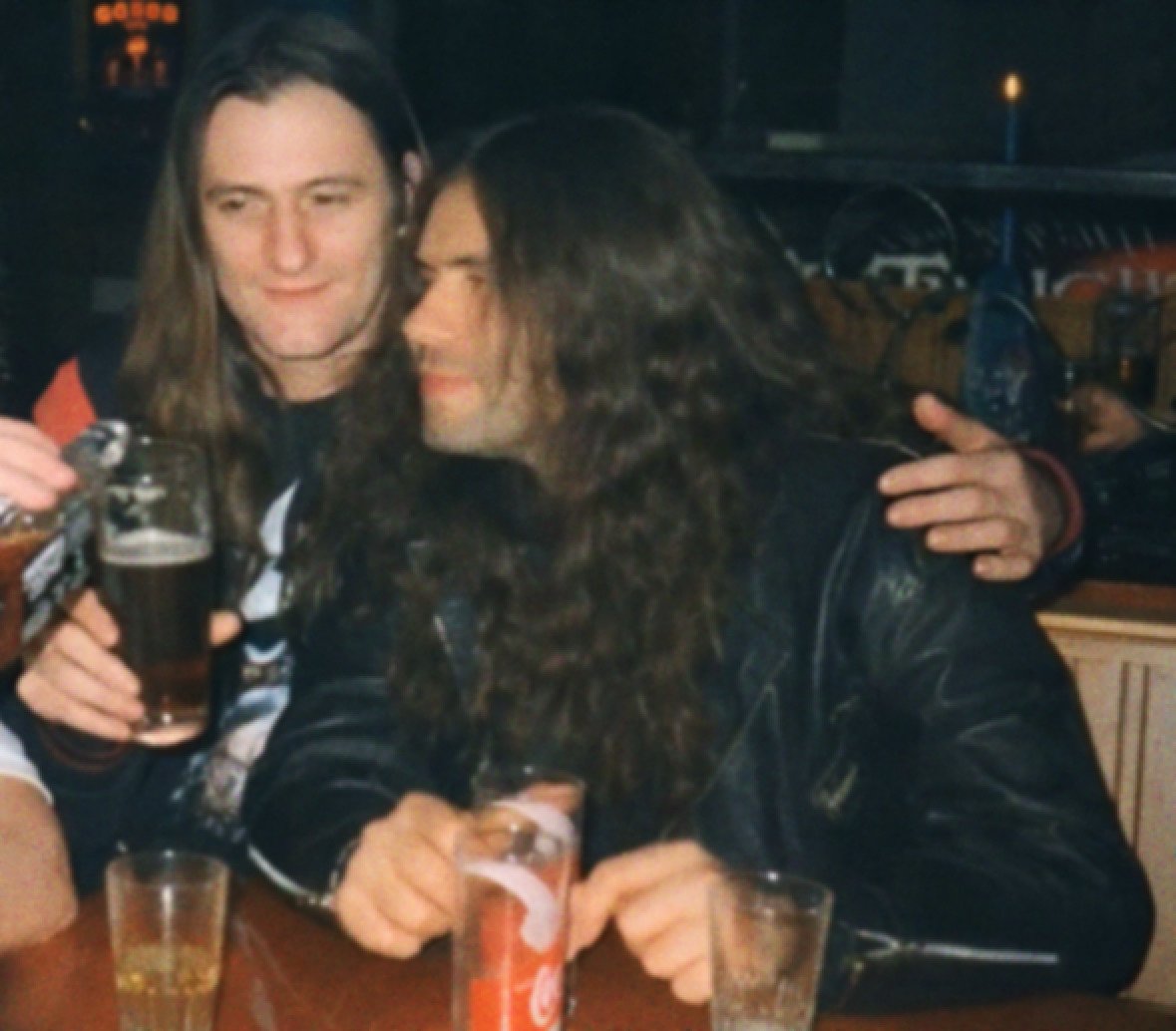 dailyteutonic's tweet photo. Tom Angelripper and Mille Petrozza 
#sodom #kreator https://t.co/tseRpYAtU5