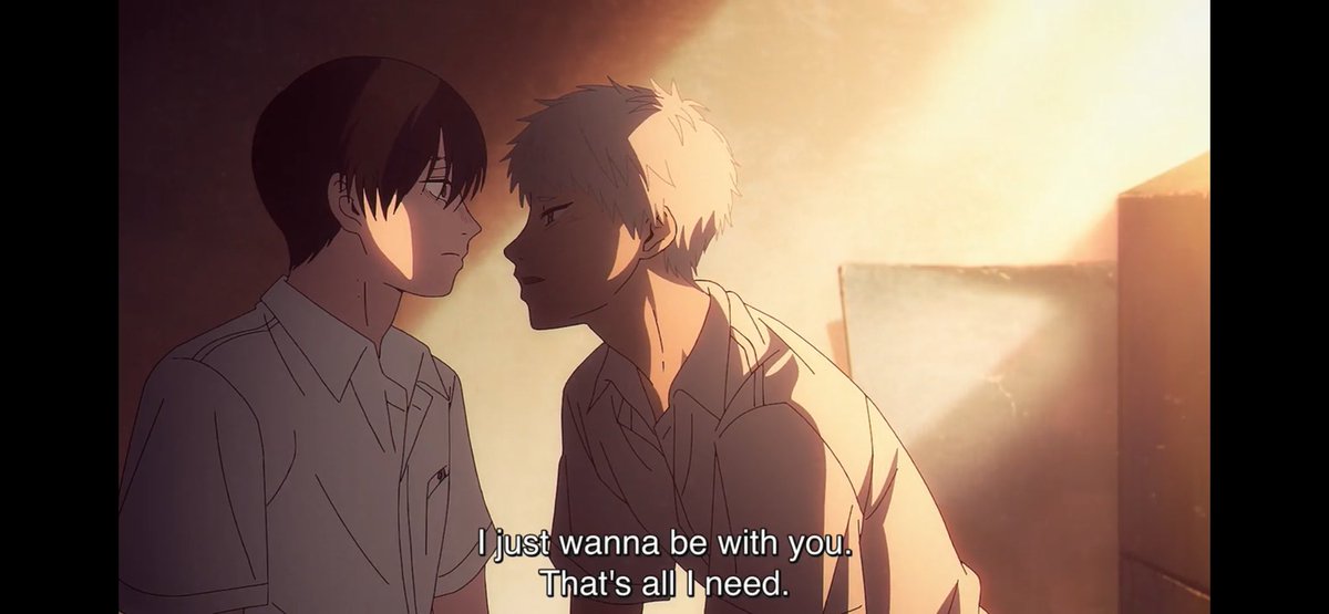 HikaruCountdown's tweet image. If I didn’t read the manga I would’ve thought they were going to kiss they’re so gay omg 😩