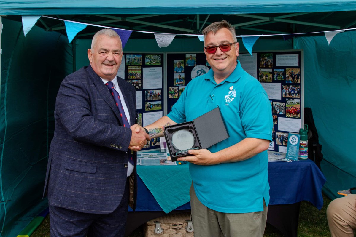 Another award was presented for the most informative charity stand, the recipients of that award were ARK at Egwood

Well done to all involved with the charity.