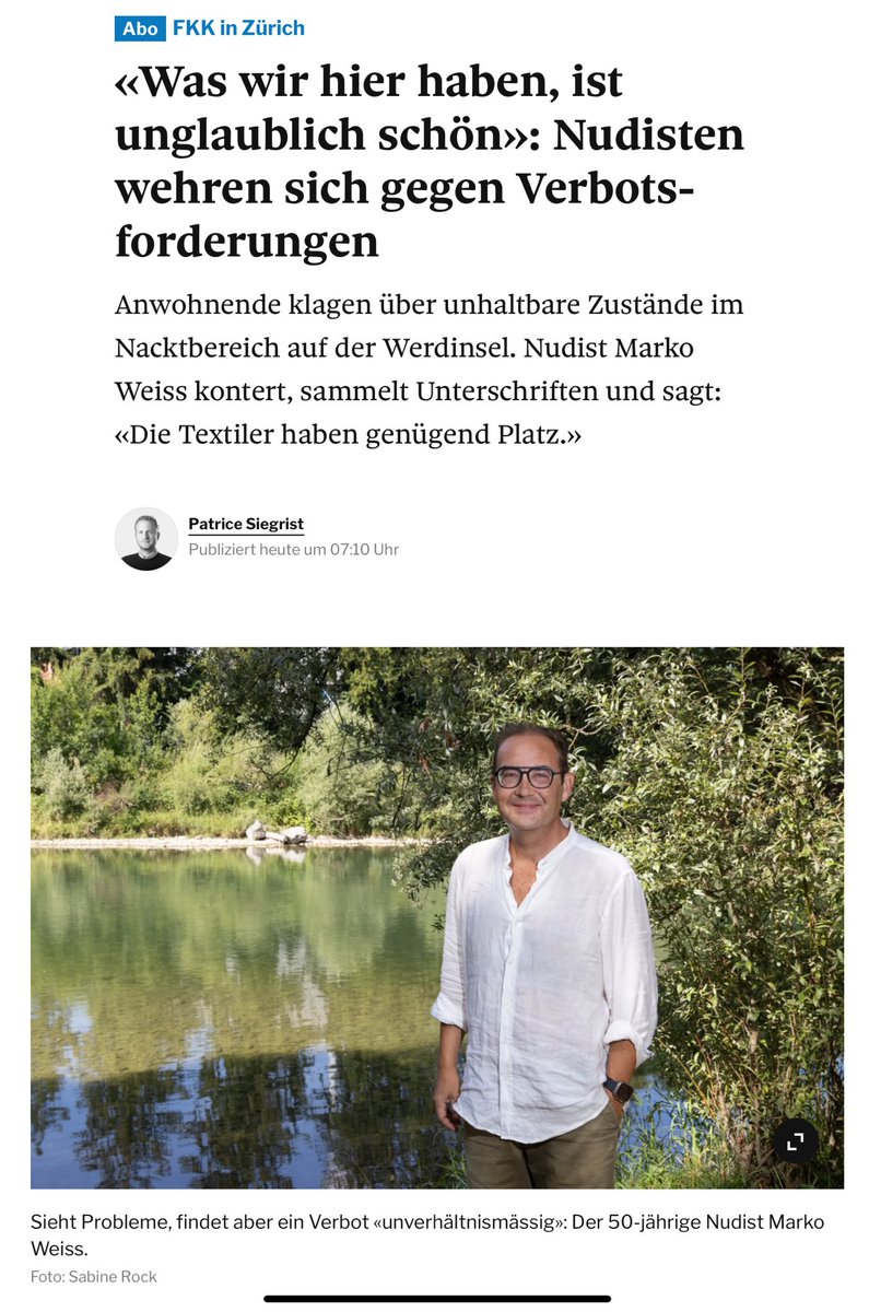 salegen's tweet image. Seit 30 Jahren gibt es den legalen FKK-Bereich am Rande der Werdinsel. Niemand muss da hin, der nicht sehen will. Aber jetzt steigen Anwohner in die Eisen, nur weil sie ins konservative Lager gewechselt sind. #Werdinsel