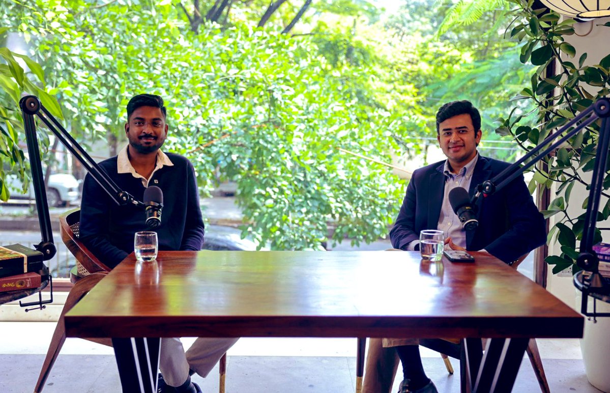 Tejasvi_Surya's tweet image. Recorded a podcast this AM with @sharansetty2 for his Bodh channel - on why urban governance matters, the centrality of public transport to decongest cities, why municipal governments need strengthening, and how delimitation will boost urban representation & reshape urban…