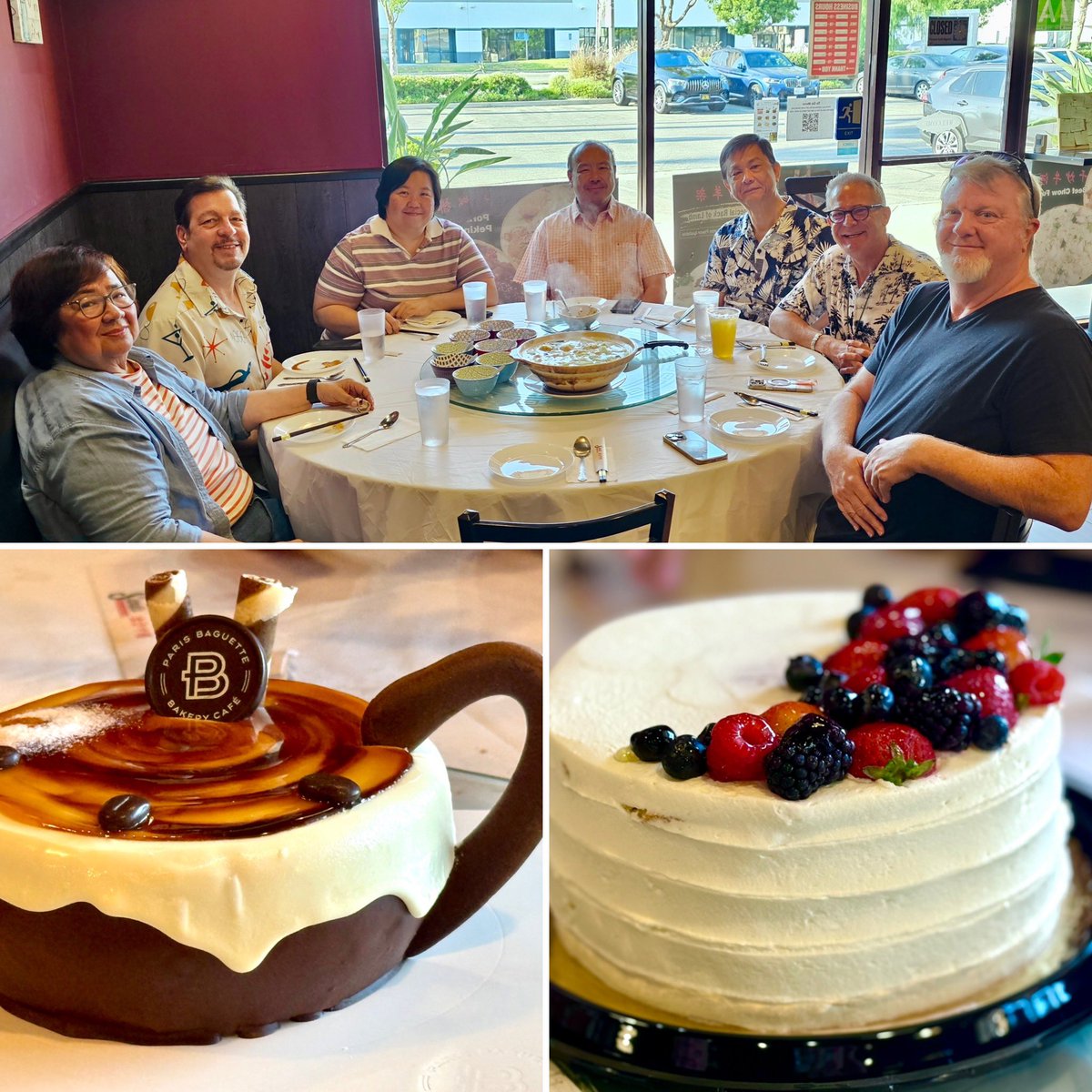 JoeHollywoodLA's tweet image. What a FUN Birthday celebration dinner tonight for our friend, Kg! ๐๐คค
We met st SANDS, a Cantonese Chinese restaurant, in Baldwin Park.
A couple of dishes needed to be reserved the day before for us to enjoy tonight; quite a variety of flavors ๐คฉ
The cakes were fun too! ๐