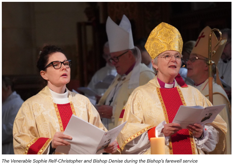AustAnglican's tweet image. One year today (20 July 2024) since the farewell at St Peter's Cathedral for the Rt Revd Denise Robin Ferguson, after five years' service as Assistant Bishop in the Diocese of Adelaide. #anglican #1year adelaideguardian.com/2024/07/29/far…
