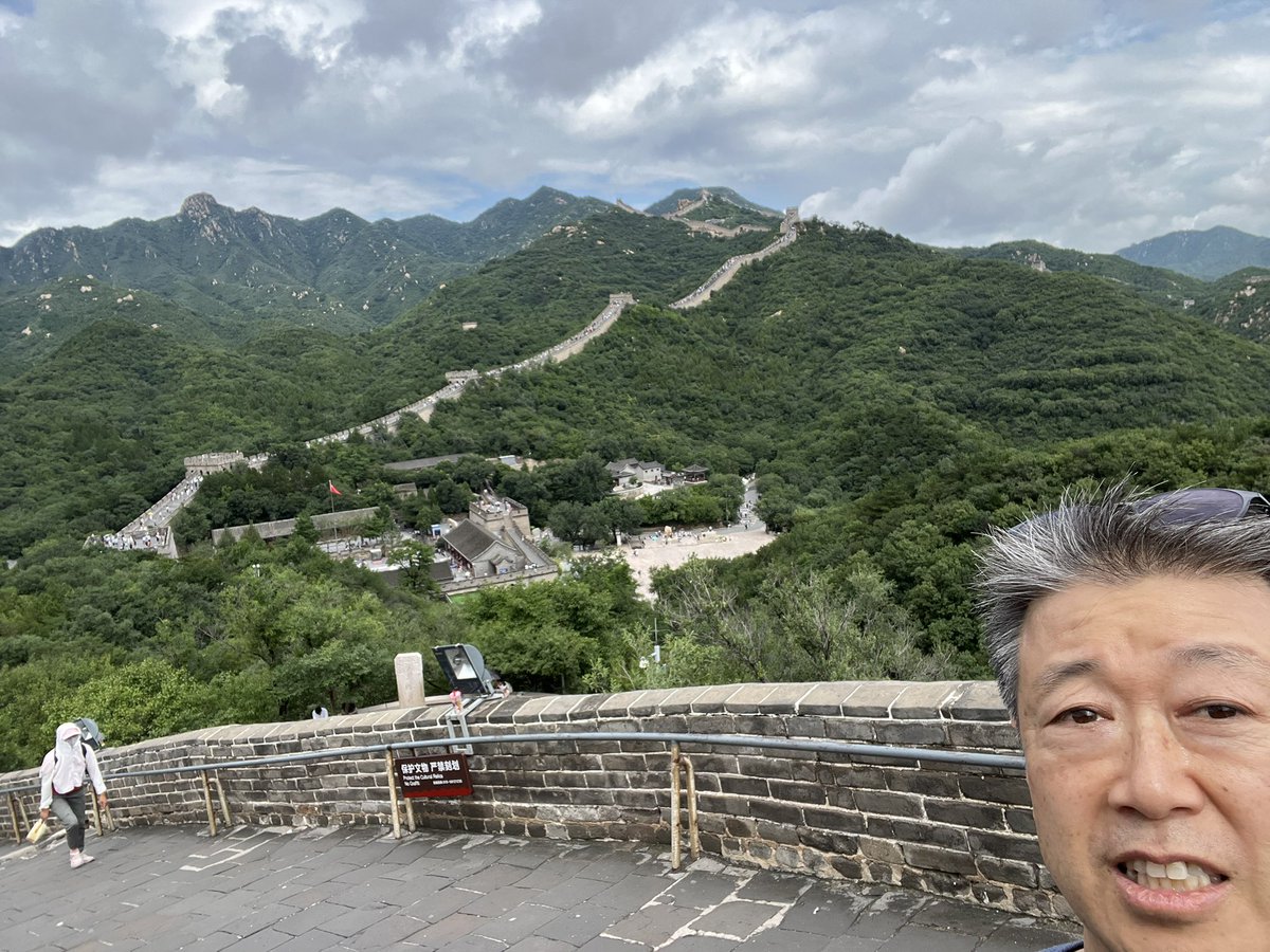 hiro1208_bo's tweet photo. もはや登山でした⛰️

#The Great Wall of China https://t.co/MBb7BP3t9v