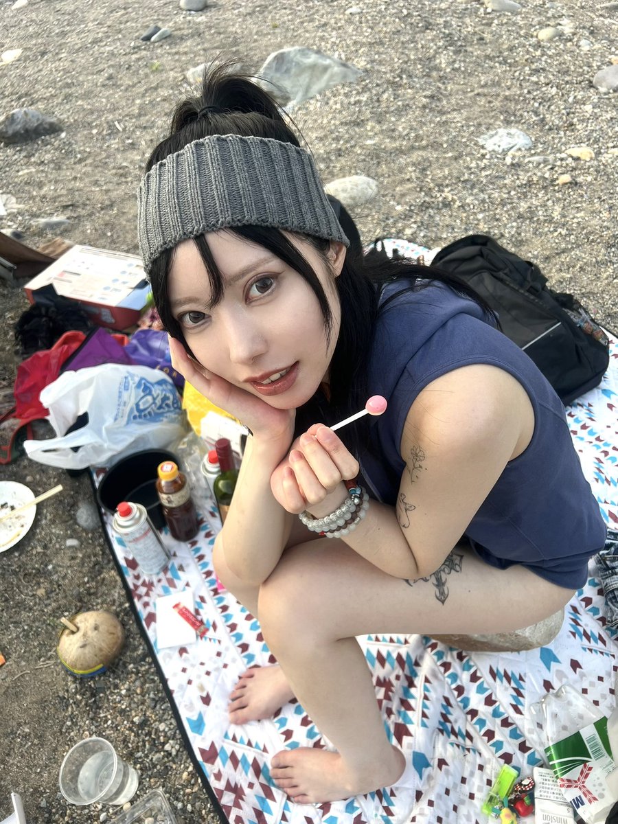 水遊びしてーー🚰💦